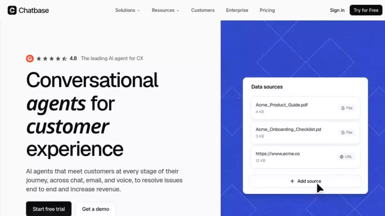 Chatbase screenshot