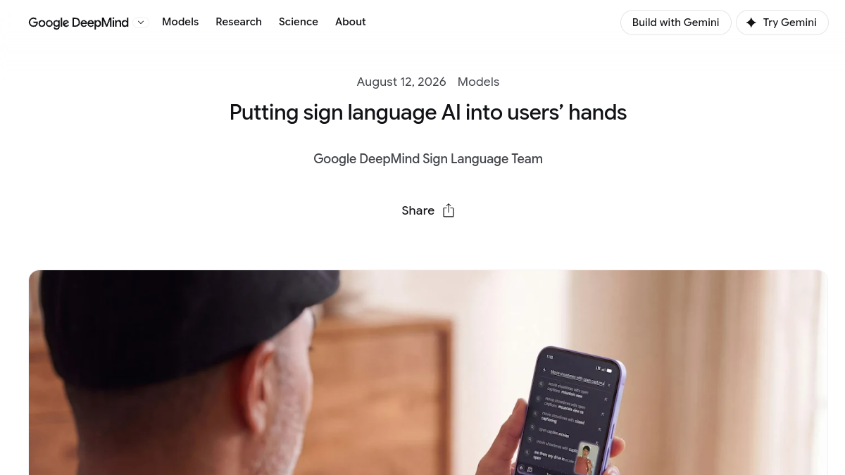 Google научил Gboard переводить жестовый язык в текст