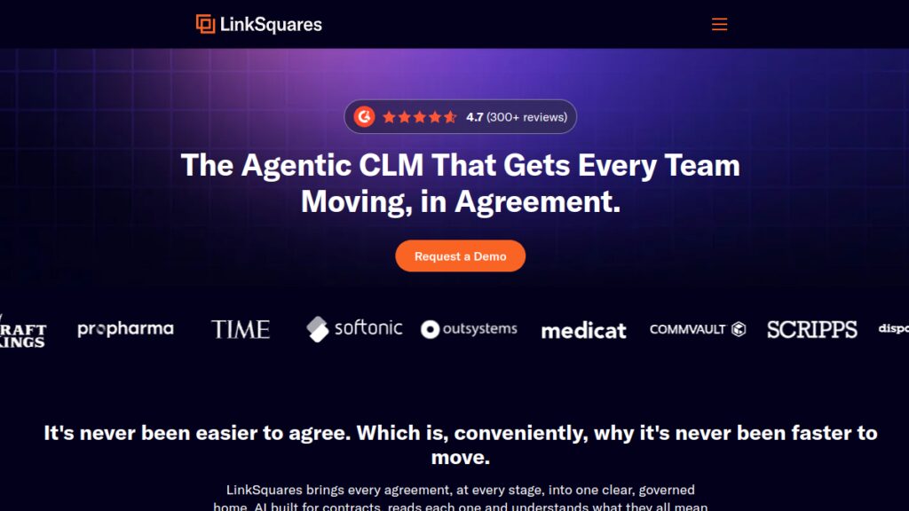 Интерфейс Linksquares