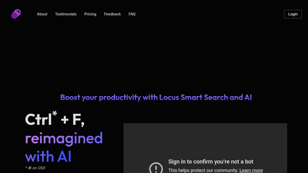 Интерфейс Locus
