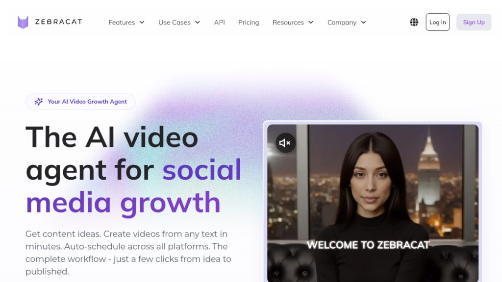 Интерфейс Zebracat