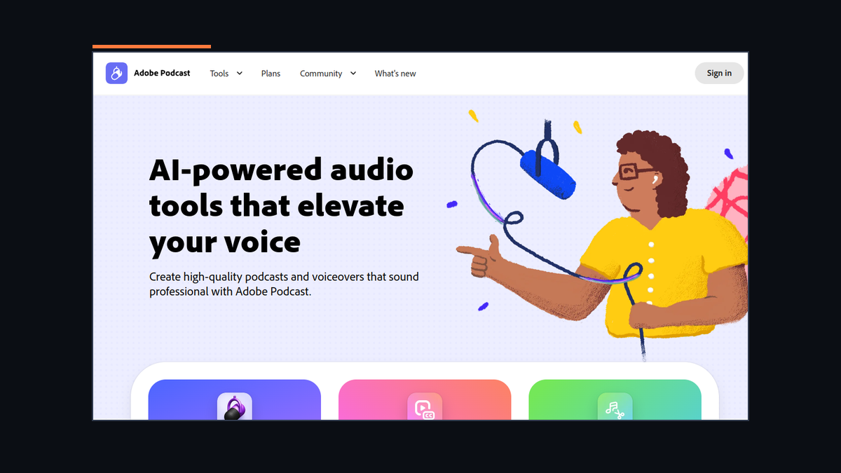 Как убрать шум и эхо из записи голоса нейросетью Adobe Podcast