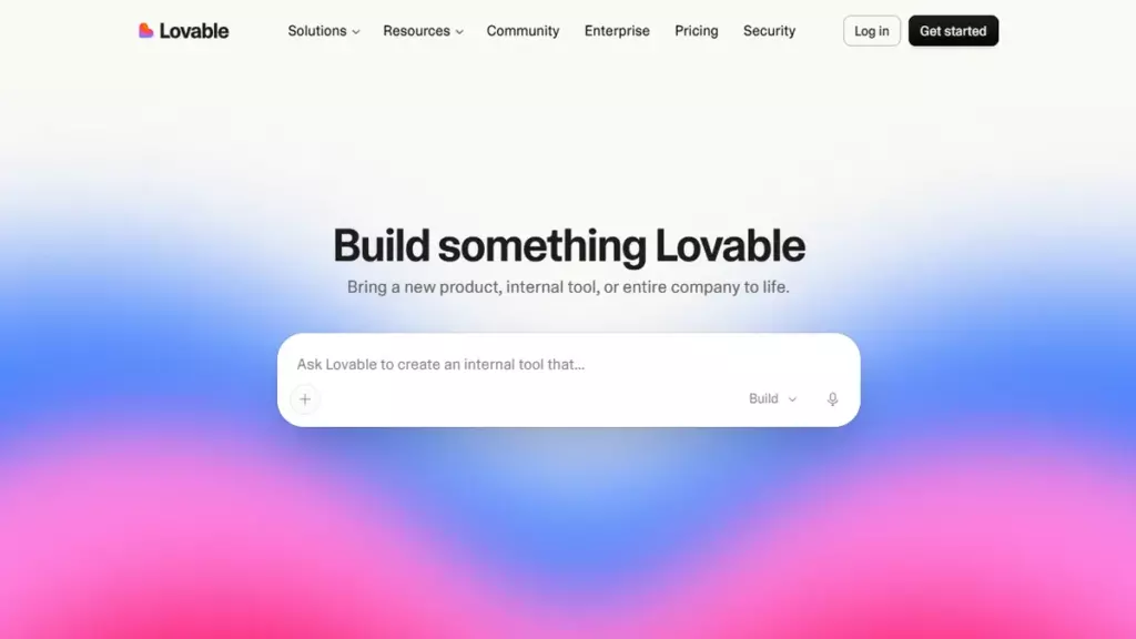 Интерфейс Lovable