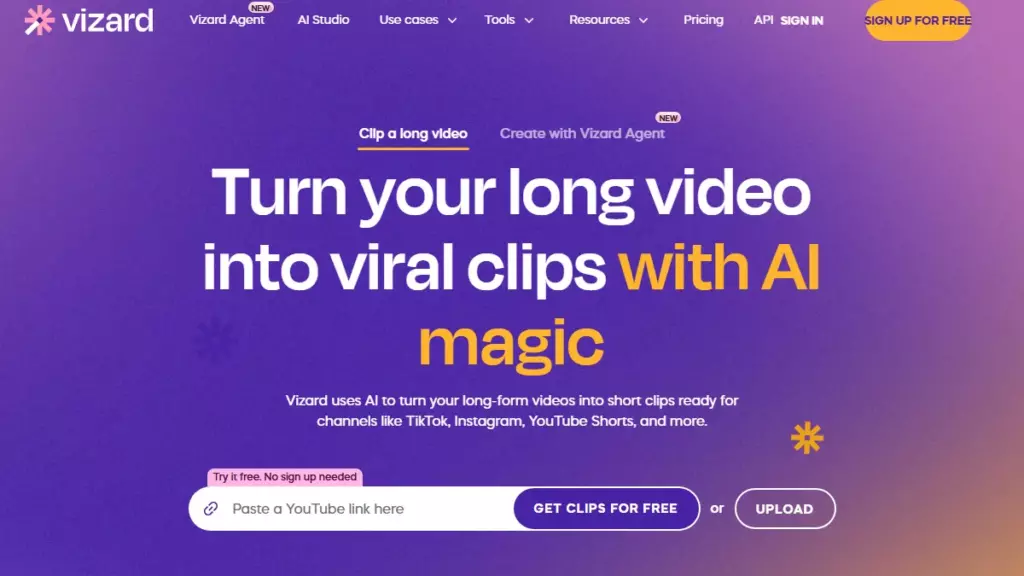 Интерфейс Vizard